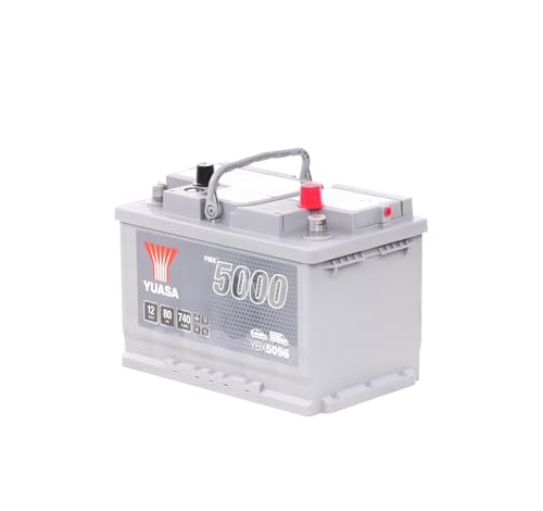 YUASA Batterie 80, Ah 740, A/EN YBX5096 L 278mm B 175mm H 190mm