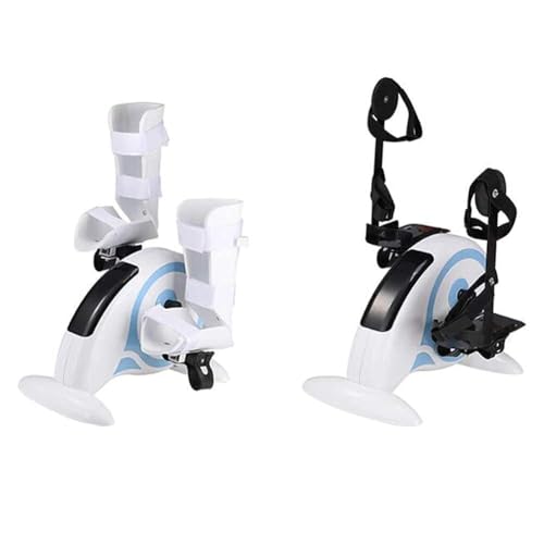 Image of Portable Electric Pedal Exerciser for Rehabilitation - Adjustable Resistance Mini Exercise Bike for Arm & Leg Recovery, Dual-Mode Exercise