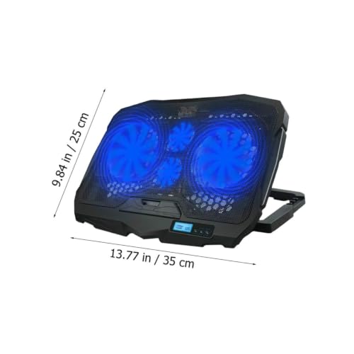 Base enfriadora portátil para laptop con ventiladores silenciosos miniatura 2