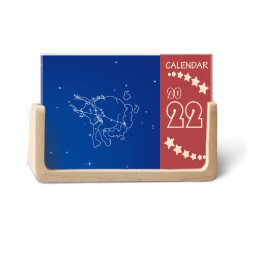 Calendrier de bureau 2022 Taureau pour organiser votre espace de travail