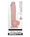 Evolved Novelties Big Shot Vibrating Squirting Rechargeable Dildo 8", Beige