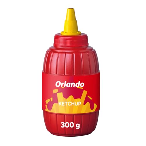 ORLANDO Salsa Ketchup Barrilito 300g sin Gluten