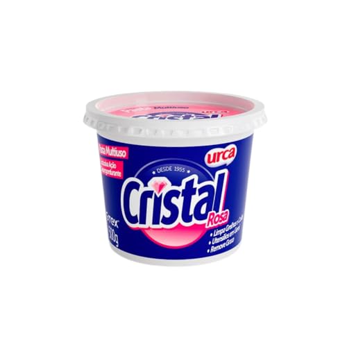 Sabão Pasta 500g, Cristal Rosa, Marron, Médio