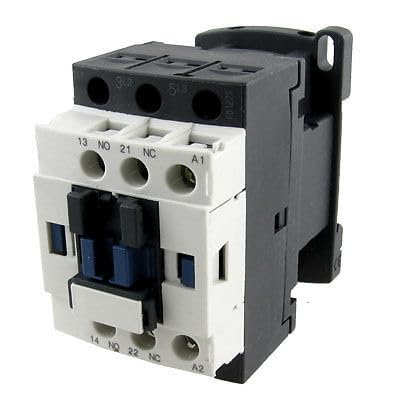 LKPEHTAGN 690V Ui 6KV Uimp NO NC 3 Poles AC Contactor 220V 50/60Hz 25A