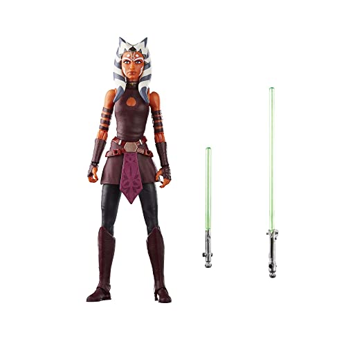 Hasbro Star Wars The Black Series, Ahsoka Tano (Padawan), Figurine de 15 cm, Star Wars: The Clone Wars