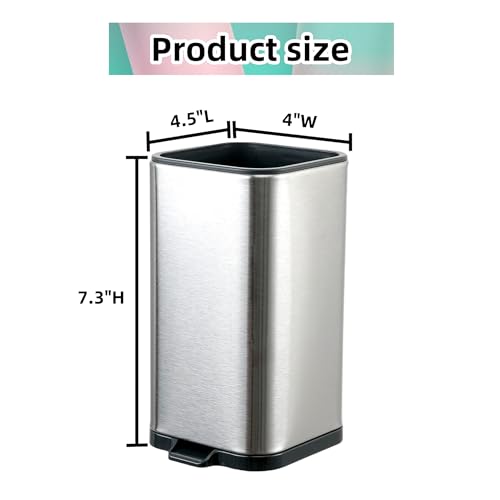 Image of LIBODOUR Kitchen Utensil Holder For Countertop Organizer Stainless Steel Kitchen Storage Utensil Silverware Organizer Caddy Small Capacity Flatware Spoon Spatula
