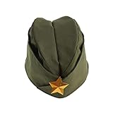 Red Star Rendimiento militar marinero barco ruso tricorne rojo