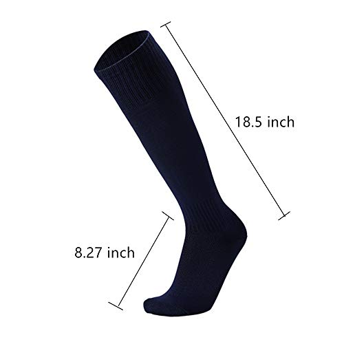 2 Pairs Sport Football Long Over Knee Socks High Tube Athlete Socks4