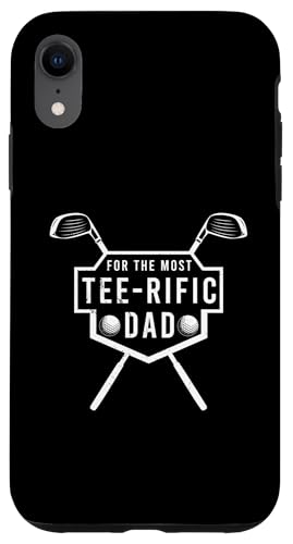 Tee-Rific Dad Funny Golf Lover And Father's Day Carcasa para iPhone XR