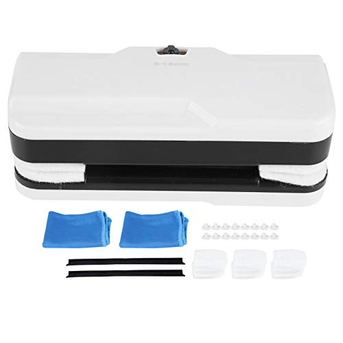 Fokh Magnetic Window Cleaner,Adjustable Double Sided Window Cleaning Tools Glasses Cleaner Cleaning Brush,Magnet Window Cleaner Tool,For High Rise Window Cleaning Windows Thickness 0.2-0.71 (2#) #TOP4