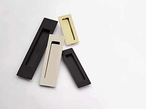 Emtek, Modern Rectangular, Flush Pull, 1-3/4" x 4", Polished Nickel image 4