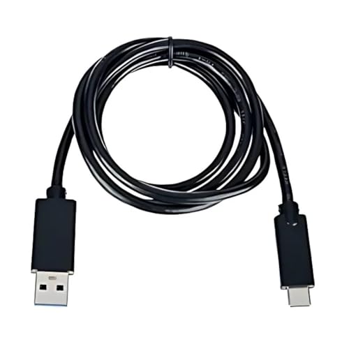 Jembe - Lot de X1 - Câble USB Type C de 1,5 m pour charge, synchronisation et transfert de données rapides - Compatible avec toutes les marques célèbres | Câble USB A vers USB C - Noir