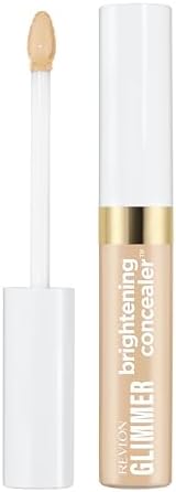 Revlon Glimmer Brightening Concealer, Under Eye Makeup, 125, 0.3 fl oz