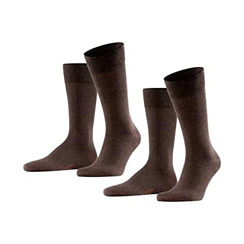 FALKE Men's Happy Cotton Socks, 2 Pairs Cover