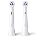 Oral-B iO Specialised Clean Electric Toothbrush Head, Precisely Angled Tufts for Deeper Plaque Removal for Hard to Reach Areas, Pack of 2, White