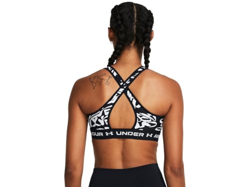 Image of Under Armour Cross-Back Mid Impact Bra