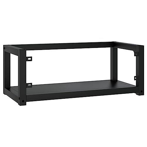 Mueble de pared para baño de hierro anticorrosivo con amplio estante para ahorrar espacio diario 6
