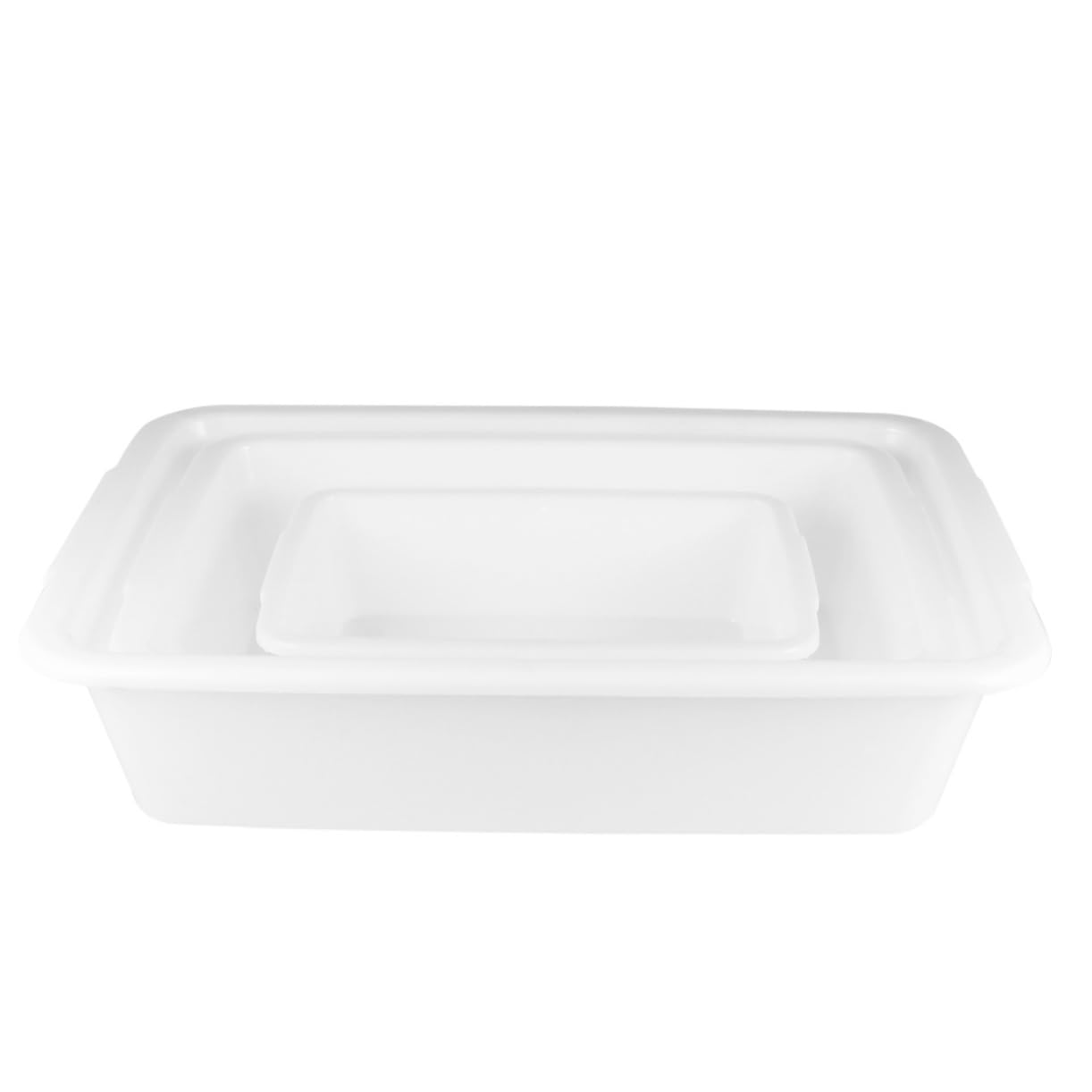 MAGICLULU Set 3 Vassoi per Reagenti Chimici in Plastica, Resistenza ad Acidi e Alcali, Strumenti per Laboratorio Compatti e Leggeri per Apparecchiature Sperimentali Professionali