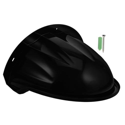 DOITOOL Camera Rain Cover Parasol Stand Base Film Security Camera Sand Camera Cleaning Kit Dome Umbrella for Rain Nest Camera Outdoor Camera Umbrella Holder Clamp Plastic Black