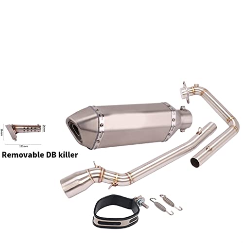 Échappement moto GSXR150 complet avec tube de raccordement avant et DB Killer - 2