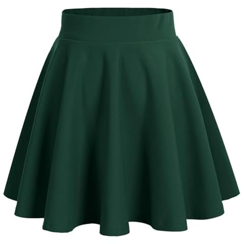 DRESSTELLS Women's High Waisted Mini Skirt Cover