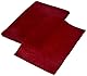 folia 520422 - Bastelfilz, mit feiner Wollqualität, 10 Blatt, 150 g/qm, 20 x 30 cm, dunkelrot, klebefleckenfreie Verarbeitung - ideal für vielfältige Bastelarbeiten