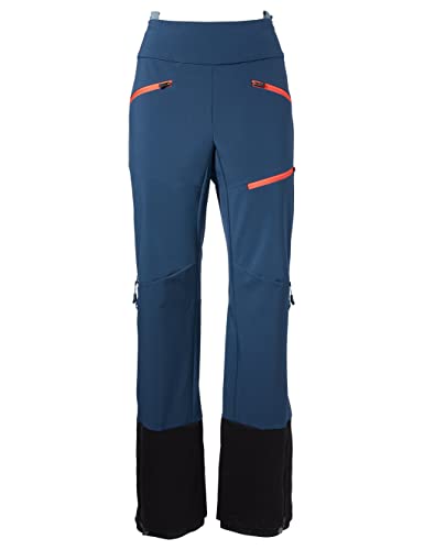 VAUDE Damen Women's Monviso Softshell Pants Ii Hose, Dark Sea, 38 EU