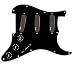 EMG DG20 Total Eclipse Pre-wired Pickguard, Black