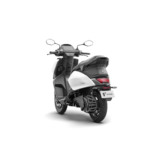 VIDA V2 Pro Electric Scooter by HERO MotoCorp, 2 Removable Batteries, 165 km IDC Range, 90 km/h Top Speed Matte White (Ex-Showroom)