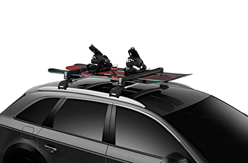 Thule Snowpack Ski- Und Snowboardträger Black 75 cm Loading Width