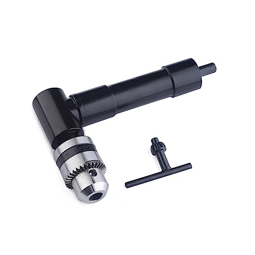 OSALADI 90 Degree Angle Drill Attachment Hex Drill Bit Socket Holder Power Right Angle Drills Cordless Right Angle Drill Electric Right Angle Drill Adapter Electric Drill Appendix