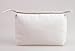 agofil Envelope with Zip – The Travel Cosmetic Bag The in Embroidery The Product Made in Italy – White Aida, Beige
