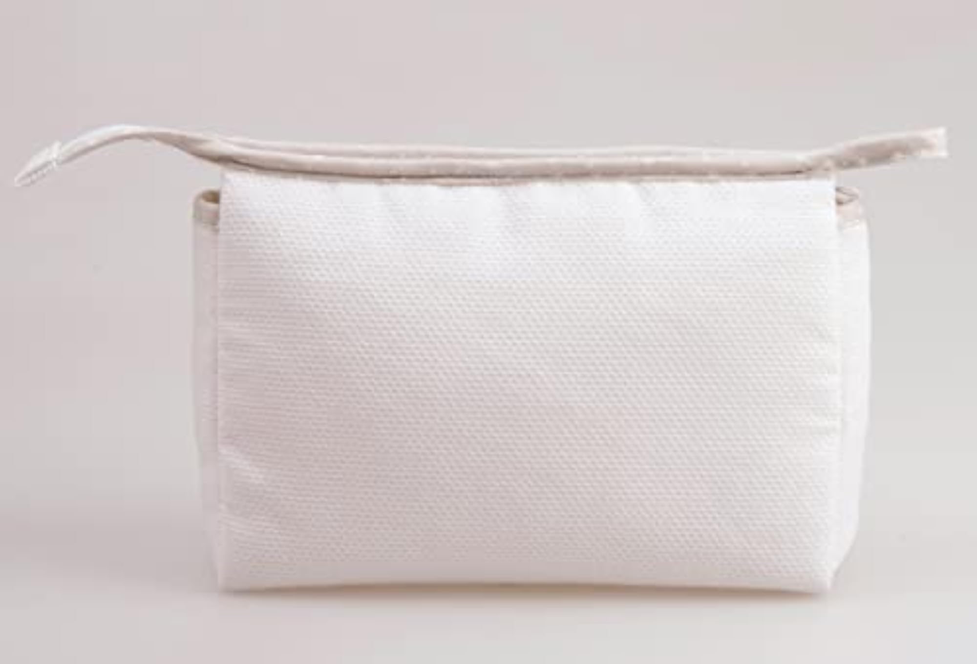 Embroidery Cosmetic Bag with Zip, Travel-Friendly