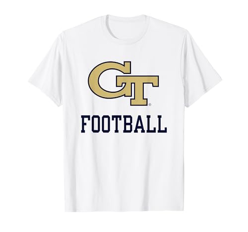 Georgia Tech Yellow Jackets Football Icon T-Shirt