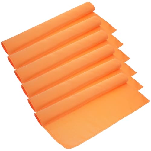 Servilletas de algodón ULTECHNOVO cuadradas y lavables para mesa juego de 6 piezas 2
