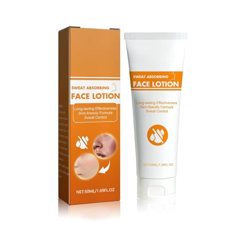 Antitranspirante para la cara, reduce eficazmente la sudoración excesiva en la cara, regula la producción de sebo e hidrata, adecuado para hombres y mujeres (1 pieza)