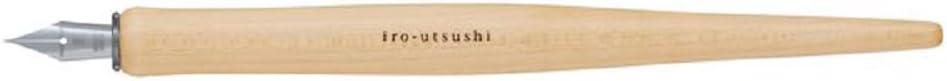 Pilot iro-utsushi Dip Pen Type Writing Tool Wood Axis Wood Grain Medium Point FIR-180K-MM With Original Stylus Ballpoint Touch Pen