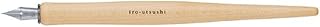 Pilot iro-utsushi Dip Pen Type Writing Tool Wood Axis Wood Grain Fine Point FIR-180K-MF With Original Stylus Ballpoint Touch Pen