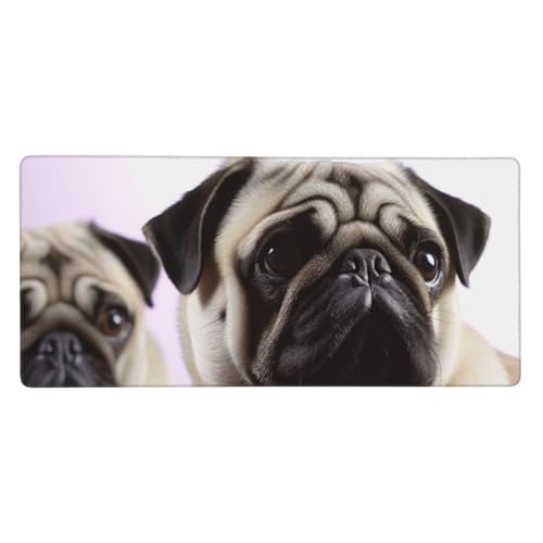 Tapis de souris de jeu étendu 90x40 cm Carlin XXL pour bureau