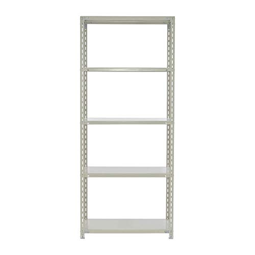 �^�C�K�[���b�N YS�V���[�Y �A���O�����b�N ��875×���s45×����210cm 5�i �ω׏d120kg �z���C�g�O���[ YS-B512S-W-05 �X�`�[�����b�N �Ɩ��p ���[�I