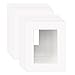 8x10" White Picture Mats with Core Bevel Cut Frame Mattes for 5x7" Pictures- Pack of 12