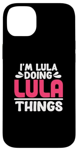 Image of Personalized First Name I'm Lula Doing Lula Things Case for iPhone 14 Plus