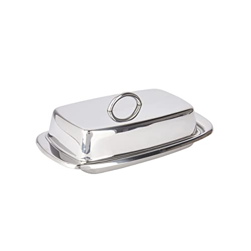 Kitchen Craft Butter Dish, 1-Pack, Silver #TOP2