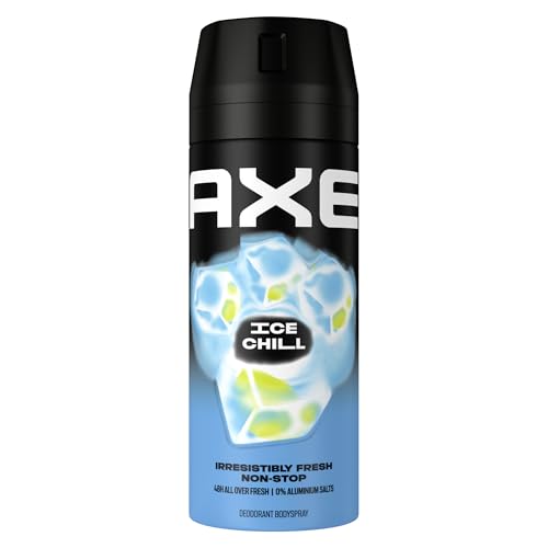 Axe Bodyspray Ice Chill Deo ohne Aluminium sorgt 48 Stunden lang für effektiven Schutz vor Körpergeruch 150 ml