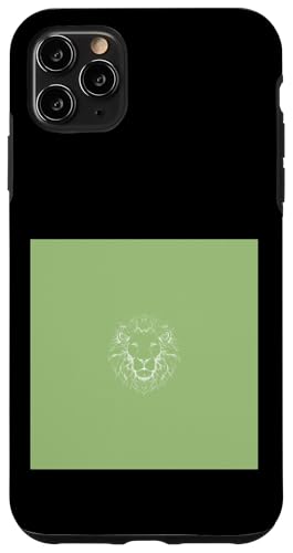 ���C�I���w�b�h �A�t���J�쐶�����T�t�@�� - �O���[�� �X�}�z�P�[�X iPhone 11 Pro Max �p