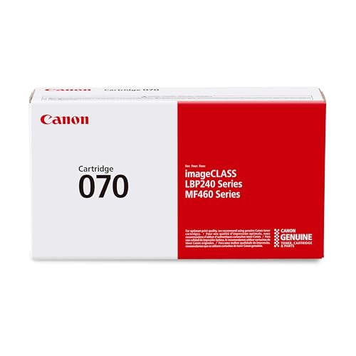 Toner Canon 070 noir à séchage rapide pour imprimante laser LBP247dw