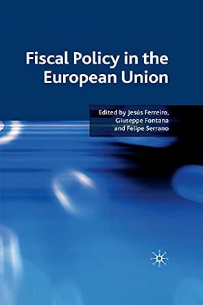 Fiscal Policy in the European Union 1st ed. 2008 Edition-Wow! eBook