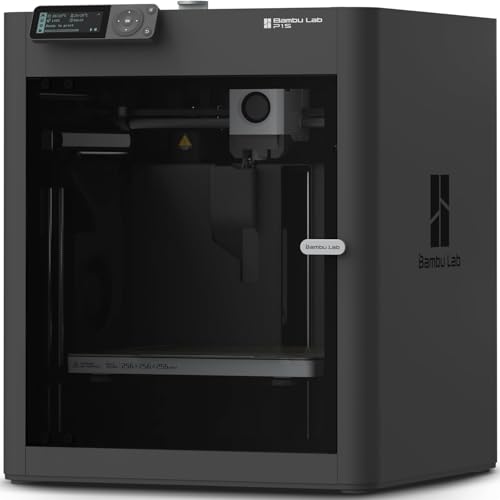 WOL3D Bambu Lab P1S High-Speed 3D Printer – Up to 500mm/s Print Speed, 256×256×256mm Build Volume, Multi-Color Printing via AMS, Auto Bed...