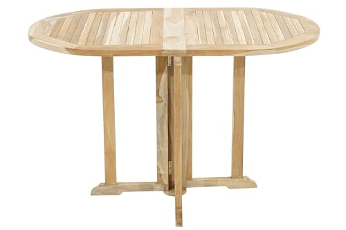 Ploß Ploß Outdoor furniture Vancouver Balkontisch, Eco Teak Natur, 120 x 70 x 75 cm