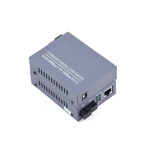 Convertisseur fibre optique Gigabit monomode 20 km port SC UPC